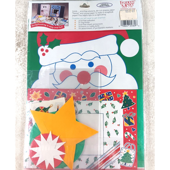 Frances Meyer Memories Holly Days Scrapbook Page Kit 5020-001 NEW SEALED - Picture 2 of 3